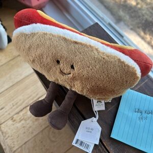 Jellycat Hot Dog BNWT